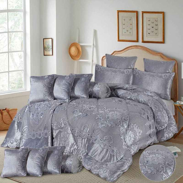 Fancy Comforter Set 14 Pieces - L010