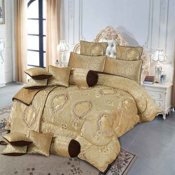 Fancy Comforter Set 14 Pieces - L001