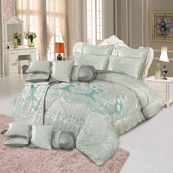 Fancy Comforter Set 14 Pieces - L002