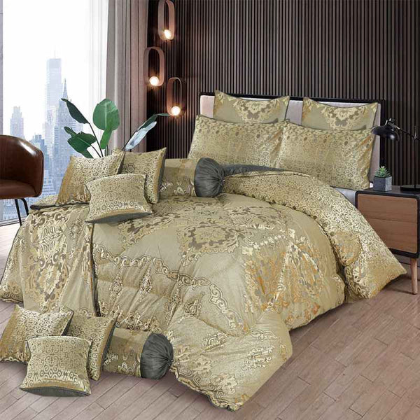 Fancy Comforter Set 14 Pieces - L004