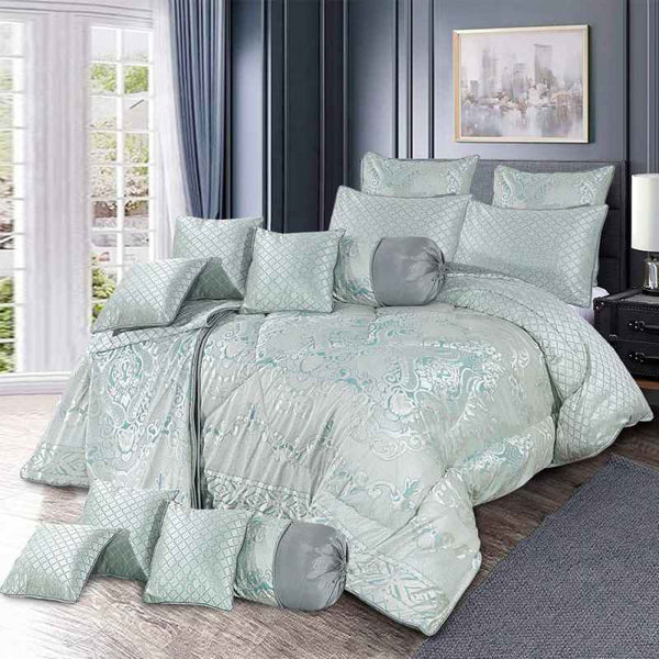 Fancy Comforter Set 14 Pieces - L009