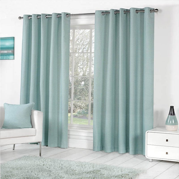 Plain Dyed Curtain - light grey - Linen.com.pk