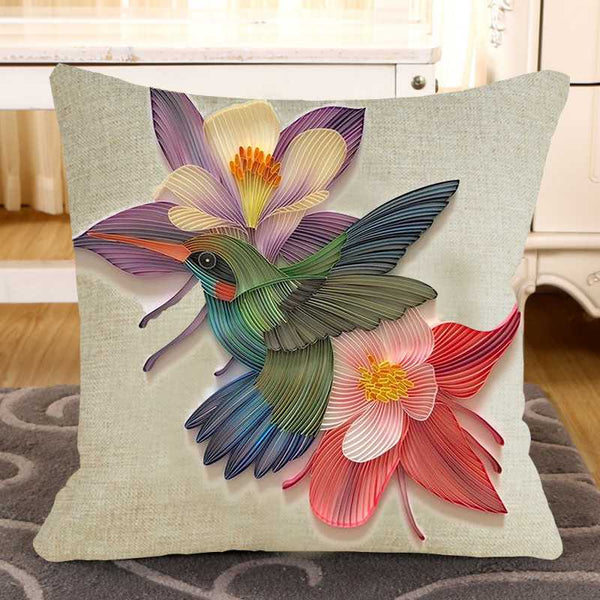 Pack Of 2 Printed Cushion Cover