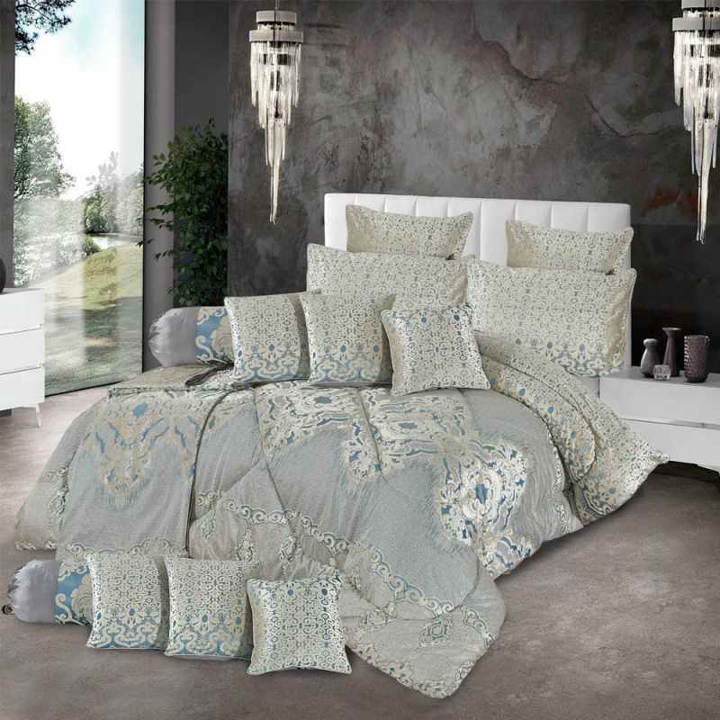 Fancy Comforter Set 14 Pieces - L003
